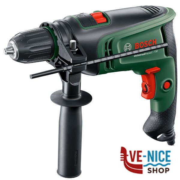 TRAPANO PERCUSSIONE UNIVERSAL IMPACT 730 BOSCH 0.603.313.400 BOSCH ELETTROUTENSILI F - immagine 5