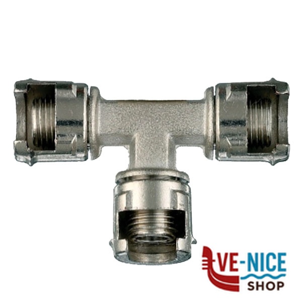 RACCORDO 3 DADI FRESATI 12/B 1/4 Pz 1 BL ANI AH011201AN RACCORDI COMPRESSORI F - immagine 5