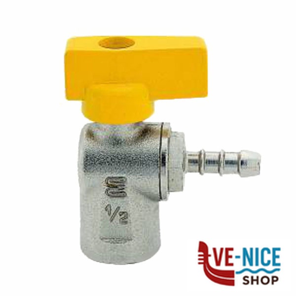 RUBINETTO SQUADRA GPL 1/2" F ENOLGAS G0320N34 RACCORDI GAS F - immagine 13