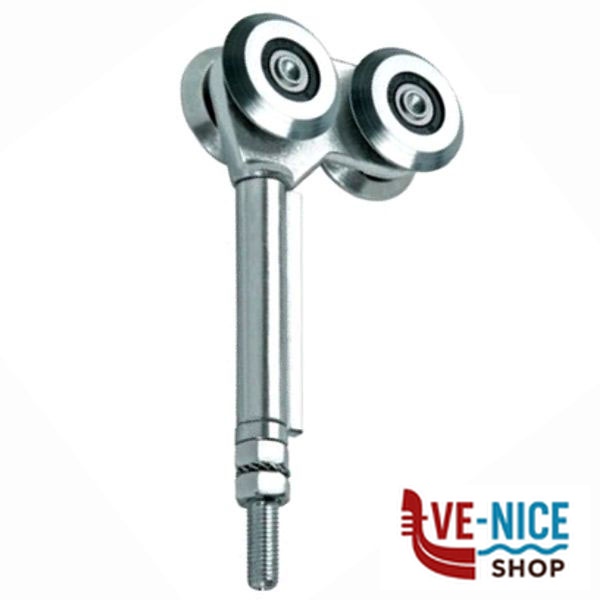 CARRELLO PORTONI 4R 1 ALA GRANDE 20C FC 10104615001 ACCESSORI SERRAMENTI METALLO F - immagine 5