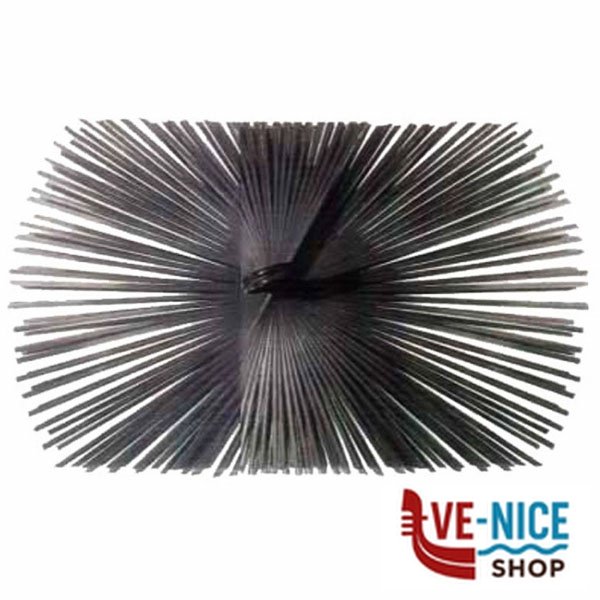SCOVOLO CAMINO ACCIAIO RETTANGOLARE mm 300x250 213/300X250 SCOVOLI F - immagine 5