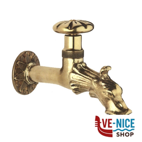 RUBINETTO BRONZO RINASCIMENTO 1/2 VITE 0206 RUBINETTI F - immagine 8