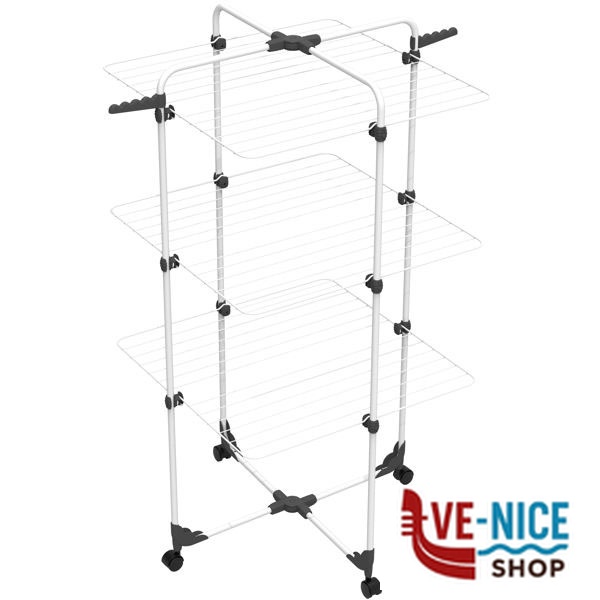 STENDIPANNI COLONNA MODULAR LUX 3 71x71 VILEDA 174122 STENDIPANNI C - immagine 5