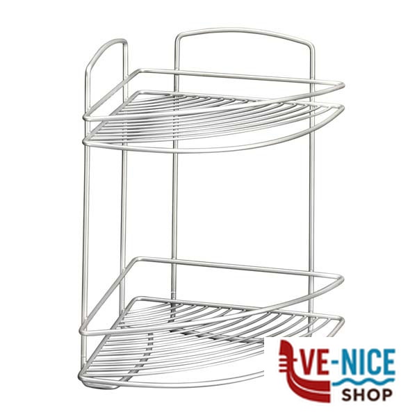 MENSOLA POLYTHERM ONDA ANG. 2P 22x22 h 35 METALTEX 46.02.02 MENSOLE BAGNO C - immagine 5