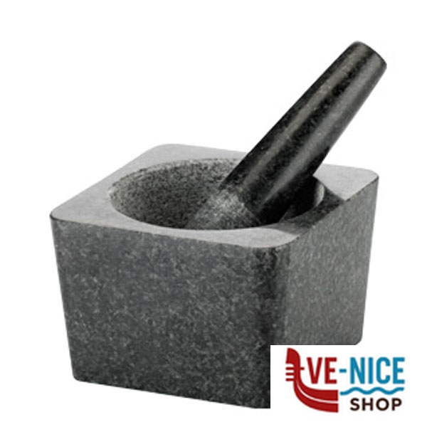 MORTAIO GRANITO PESTEL. cm 13x13 PRESIDENT TESCOMA 639070 MORTAI C - immagine 6