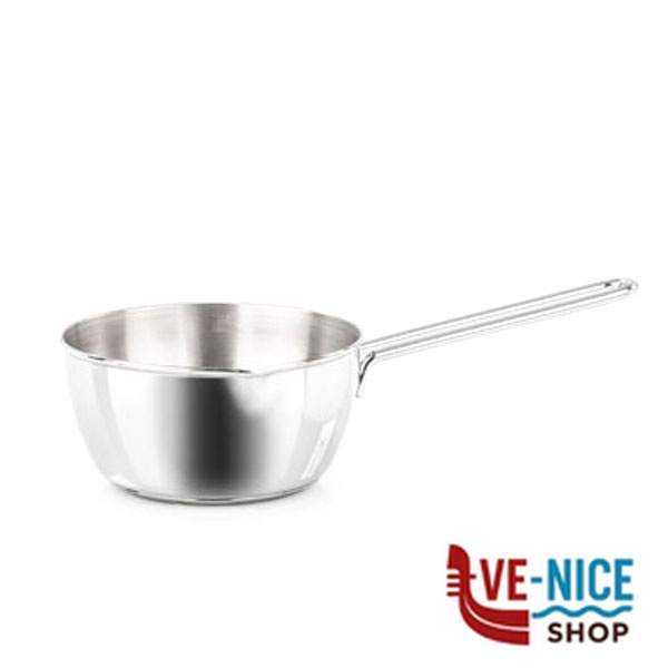 CASSERUOLA INOX CONICA cm 12 BONITA BARAZZONI 266111012 PENTOLE ACCIAIO BARAZZONI C - immagine 5
