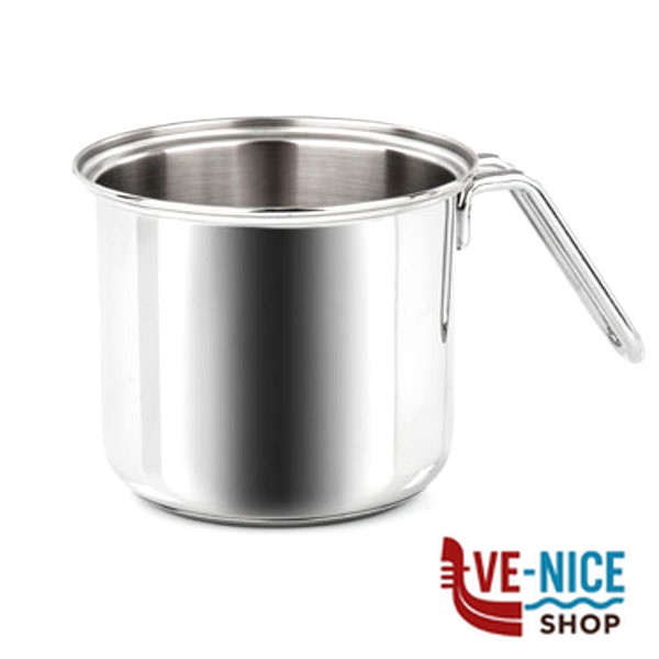 BOLLILATTE INOX cm 12 BONITA BARAZZONI 266113012 PENTOLE ACCIAIO BARAZZONI C - immagine 5