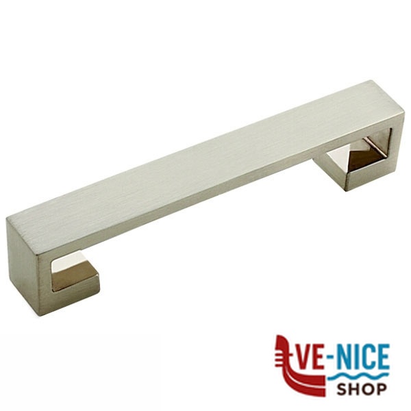 MANIGLIA RETT.ZAMA NICKEL SATINATO 96 23128 GAMET MG23128GD MANIGLIE F - immagine 6