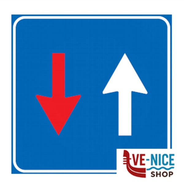 CARTELLO STRADALE SENSO ALT DIRITTO PRECEDENZA D&B 3232490345 SEGNALETICA F - immagine 5