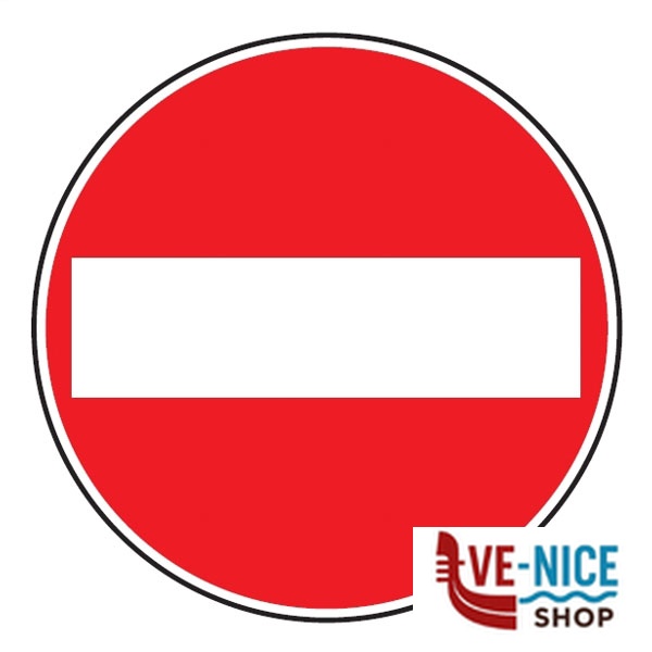 CARTELLO STRADALE SENSO VIETATO D&B 3210041F47 SEGNALETICA F - immagine 5