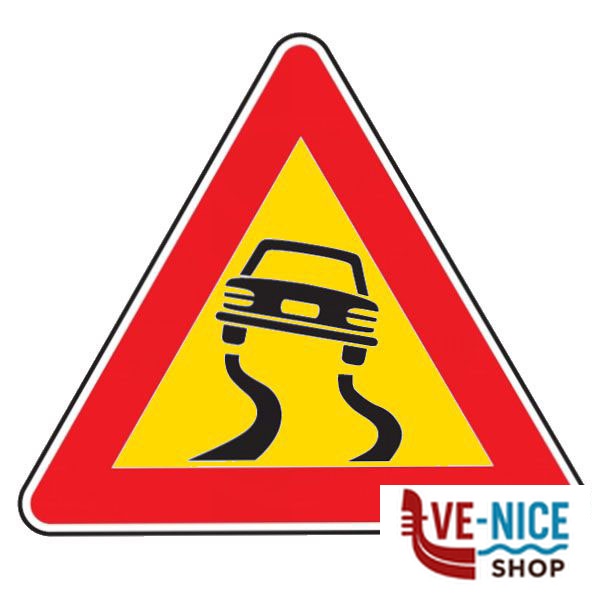 CARTELLO STRADALE STRADA SDRUCIOLEVOLE D&B 3030811422G SEGNALETICA F - immagine 6