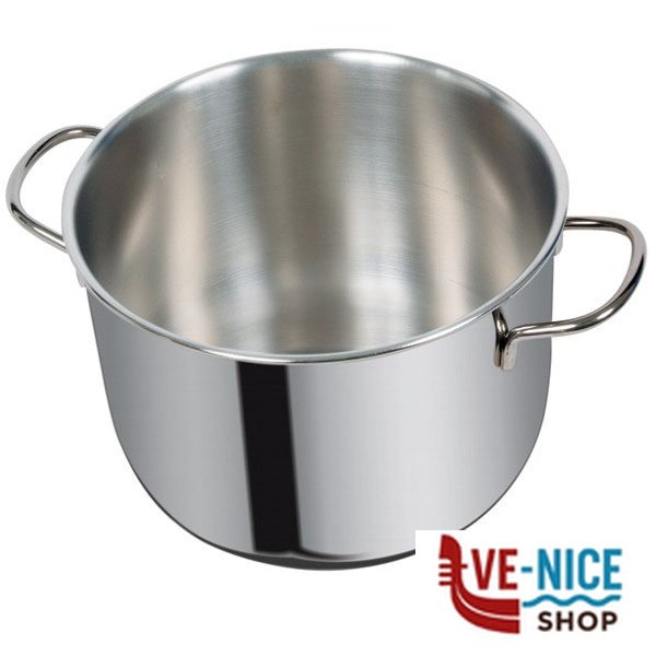 PENTOLA INOX 2 MANICI cm 24 DUNE METALSOMMA 302/24 PENTOLE ACCIAIO METALSOMMA C - immagine 6