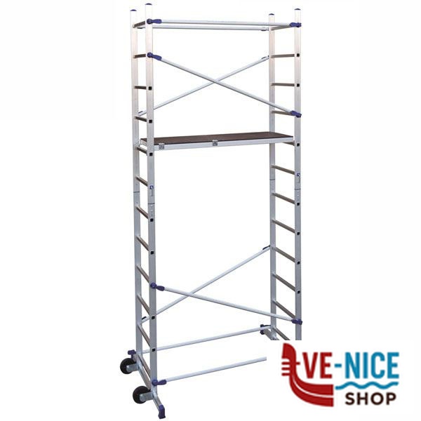 TRABATTELLO ALLUMINIO PINNA CLIC h 365 FACAL PN/CLI SCALE MULTIUSO-TRABATTELLI F - immagine 5