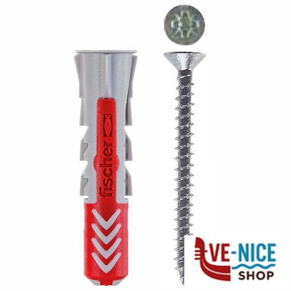 TASSELLO DUOPOWER 5x25 S K Pz 18 BL FISCHER 537622 FISCHER F - immagine 5