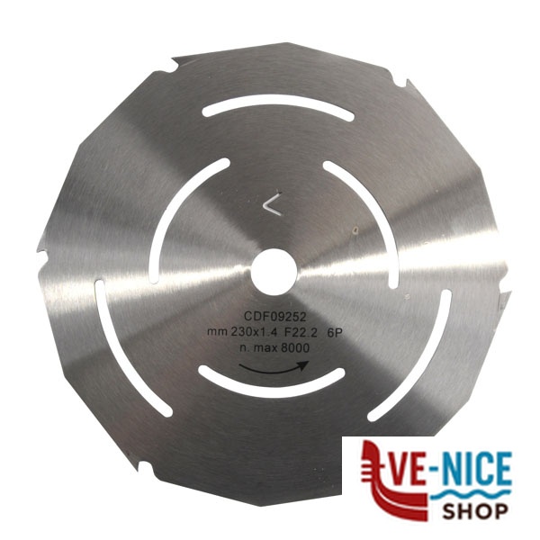 LAMA CIRCOLARE CV SUPERCUT 230 EXCEL 09252 LAME CIRCOLARI F - immagine 5