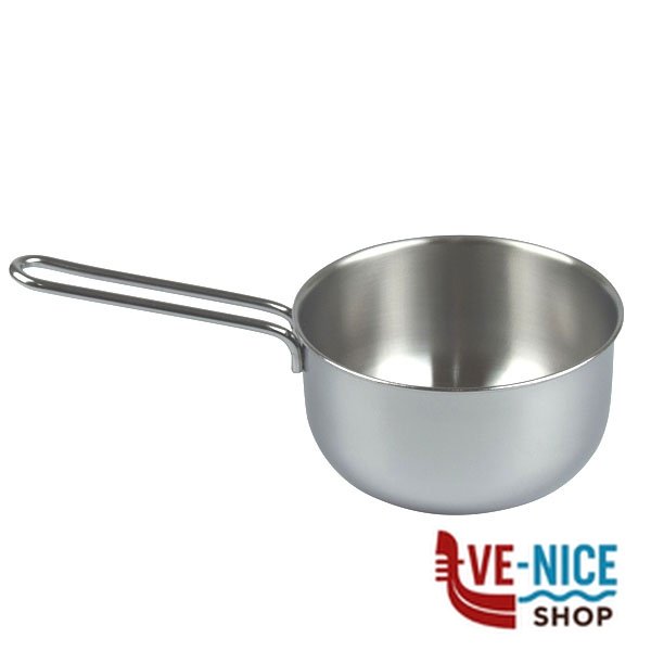 CASSERUOLA 1 MANICO INOX cm 14 DAISY MONTINI 153LE PENTOLE ACCIAIO MONTINI C - immagine 6