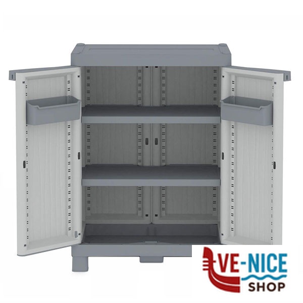 MOBILETTO PL TP 70x43,8 h 98 GRIGIO WAVE TERRY 1002569 MOBILETTI F - immagine 5
