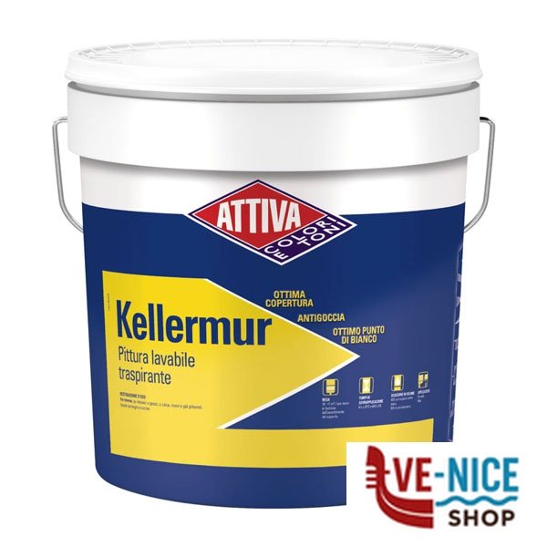 PITTURA KELLERMUR l 14,0 ATTIVA 771410030 PITTURE F - immagine 5