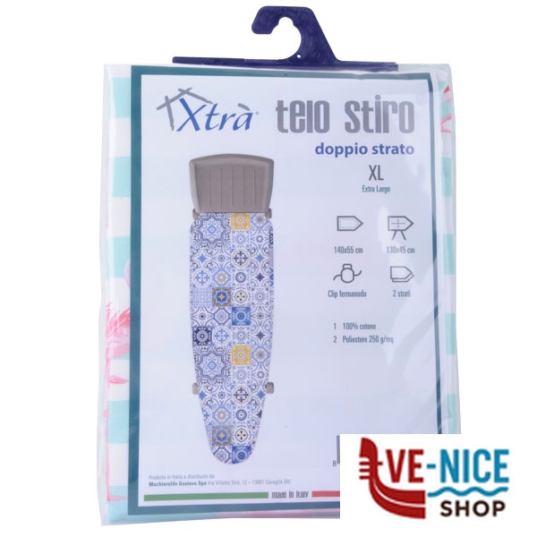 TELO ASSE STIRO 2S CLIP 130x50 XTRA 09896 COP520 TELI ASSE STIRO C - immagine 5
