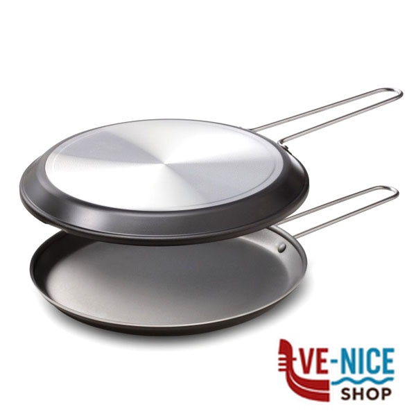 GIRA FRITTATA cm 24 FUOCO&IDEE ACCADEMIA FIGRF24 PENTOLE ACCADEMIA C - immagine 5