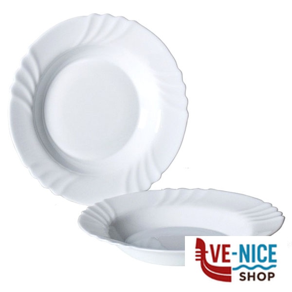 SERVIZIO PIATTI VETRO EBRO Pz 19 BORMIOLI 402404SVF021990 PIATTI VETRO C - immagine 5
