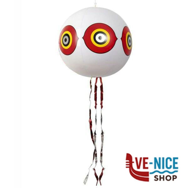 PALLONE SPAVENTAPASSERI cm 40 ILCAMPO 09527 DISSUASORI ANIMALI F - immagine 8