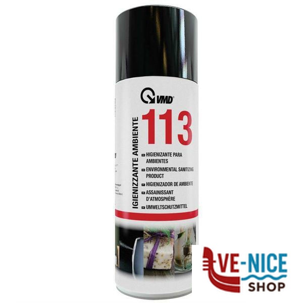 IGIENIZZANTE AMBIENTI SPRAY ml 400 113 VMD ST113VMD400X12L BOMBOLETTE SPRAY F - immagine 6