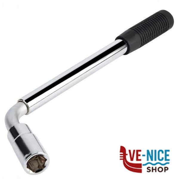 CHIAVE RUOTE AUTO TELESCOPICA ALTE 09670 SW002 CHIAVI CROCE F - immagine 5