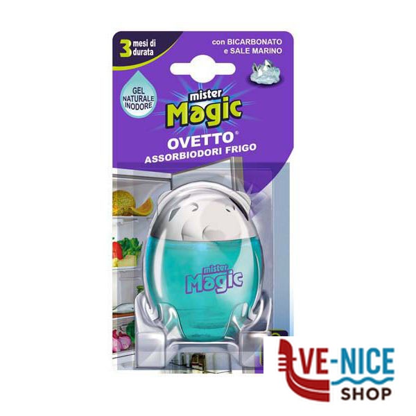 ASSORBI ODORI FRIGORIFERO OVETTO MR MAGIC 119722 DEODORANTI E PROFUMATORI C - immagine 6