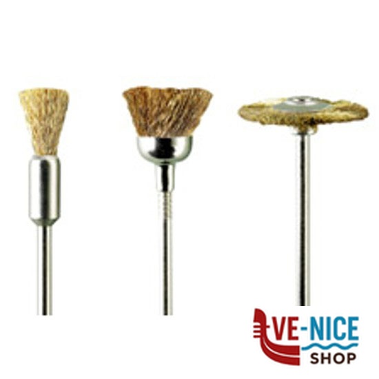 SPAZZOLE OTTONE KIT Pz 3 M.4070 PG M.4070 PG F - immagine 5