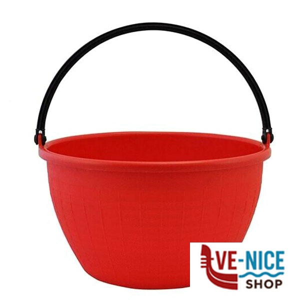 CESTA TONDA MANICO PLASTICA l 20 ICS P43000 CESTE FRUTTA C - immagine 7