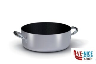 2000 - CASSERUOLA BASSA CM 40 H14  2016.40 BALLARINI PROFESSIONALE alluminio (acq.min.1 pezzi)
