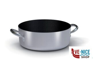 2000 - CASSERUOLA BASSA CM 45 H16  2016.45 BALLARINI PROFESSIONALE alluminio (acq.min.1 pezzi)