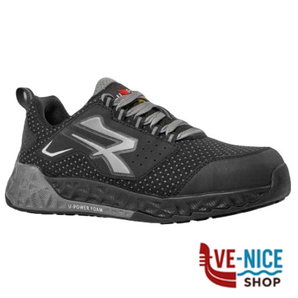 SCARPE DORNE NERO/GRIGIO BASSE 39 S3 UPOWER RT20124-39 SCARPE ANTINFORTUNISTICHE F - immagine 8