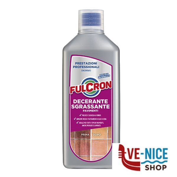 DETERGENTE DECERANTE E SGRASSANTE l 1,0 FULCRON 2596 DETERGENTI CASA C - immagine 7