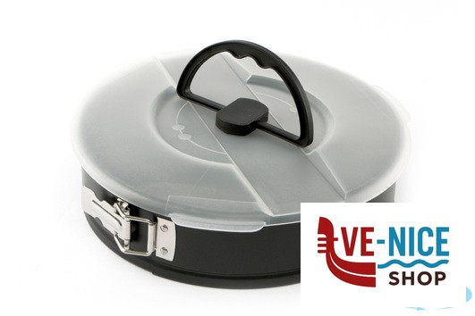 CAKE AWAY-TORTIERA CM.26 CON COPERCHIO IMPORT CUCINA antiederente (acq.min.1 pezzi) - immagine 5