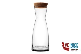 YPSILON TAPPO SUGHERO-CARAFFA LT.1,00 1.25001.MSA BORMIOLI ROCCO vetro (acq.min.6 pezzi)