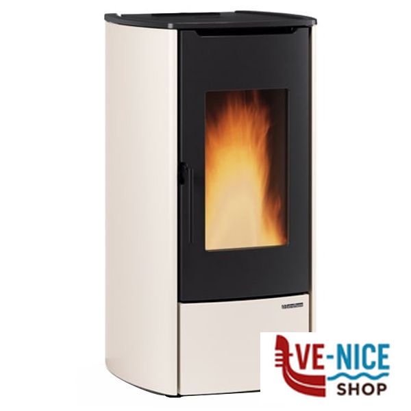 TERMOSTUFA PELLET MARINA IDRO 11 AVORIO EXTRAFLAME 1292800 - 5 S STUFE PELLET F - immagine 8