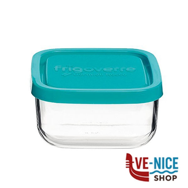 CONTENITORE QUAD FRIGOVERRE CLASSIC 10x10 BORMIOLI 335190MEZ121990 CONTENITORI FRIGO VETRO C - immagine 7