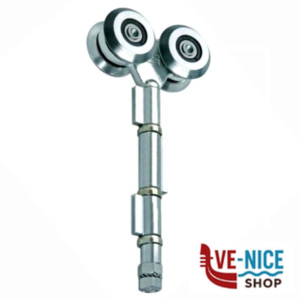 CARRELLO PORTONI 4R 3 ALI GRANDE 16C FC 10103615001 ACCESSORI SERRAMENTI METALLO F - immagine 8