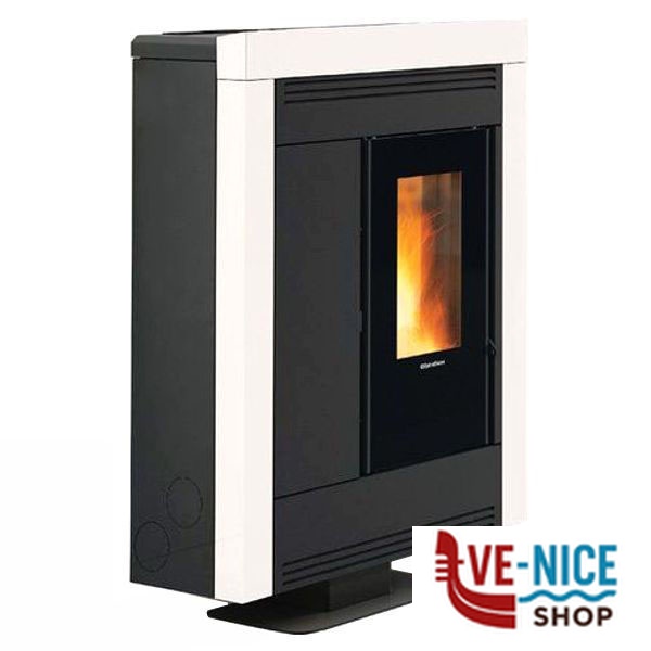 STUFA PELLET SOUVENIR STEEL PLUS BIANCA EXTRAFLAME 1293950 - 5 S STUFE PELLET F - immagine 8