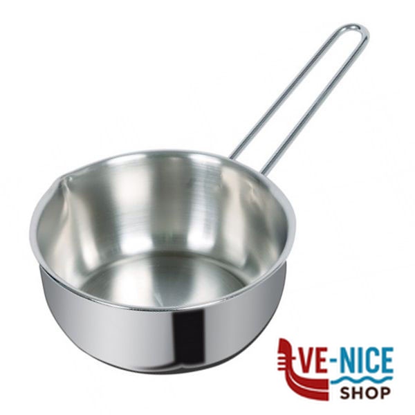 CASSERUOLA INOX 1 MANICO cm 16 DUNE METALSOMMA 314/16 PENTOLE ACCIAIO METALSOMMA C - immagine 7