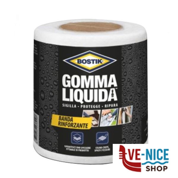 GOMMA LIQUIDA BENDA RINFORZANTE cm 10x1000 BOSTIK 6310776 BOSTIK F - immagine 7