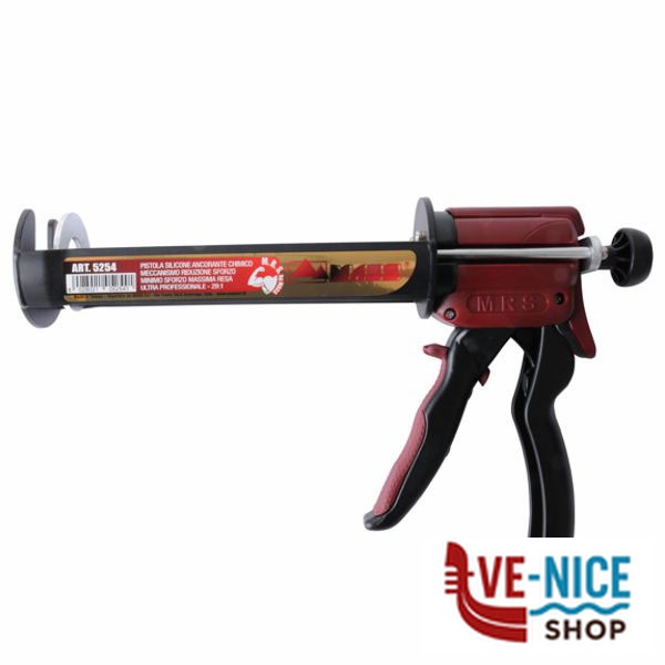 PISTOLA TASSELLI CHIMICI ml 400 mm 195 MRS MASS 5254 PISTOLE SILICONE F - immagine 7