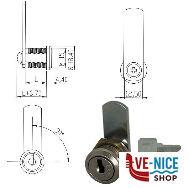 CILINDRO LEVETTA mm 10 D.15 160041 OMR 160041 OMR CILINDRI S - immagine 7